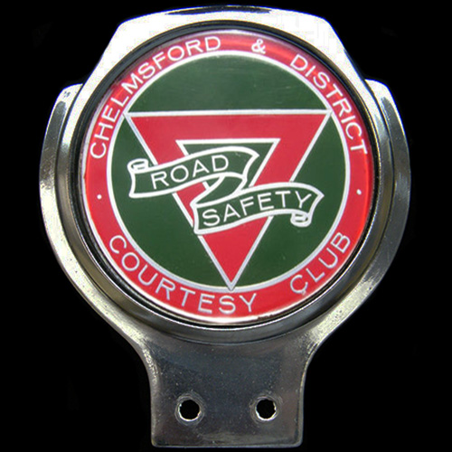 Chelmsford & District Courtesy Club Car Badge