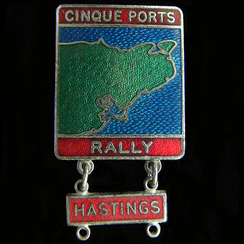 Cinque Ports Rally Pin Badge