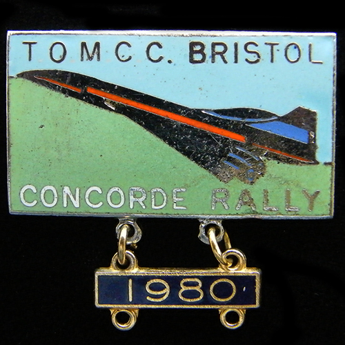 Concorde Rally Pin Badge