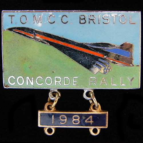 Concorde Rally Pin Badge