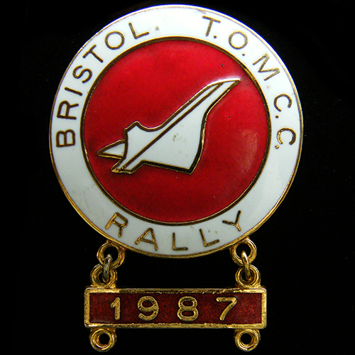 Concorde Rally Pin Badge