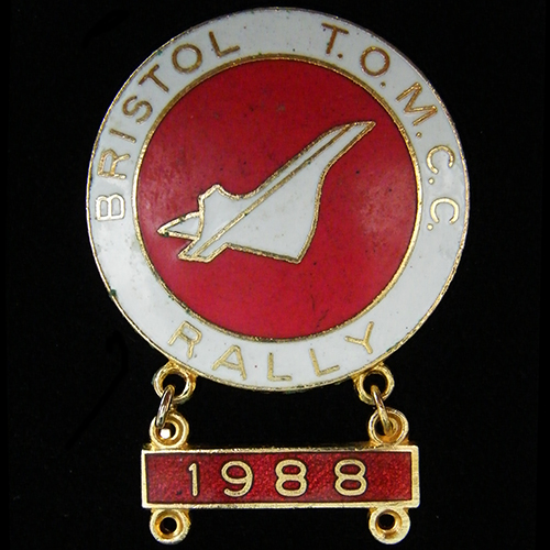 Concorde Rally Pin Badge