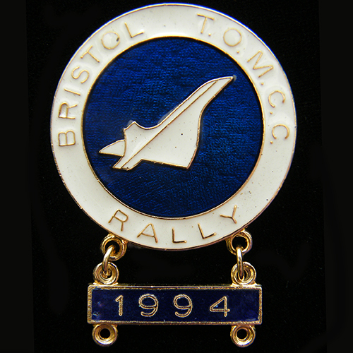 Concorde Rally Pin Badge