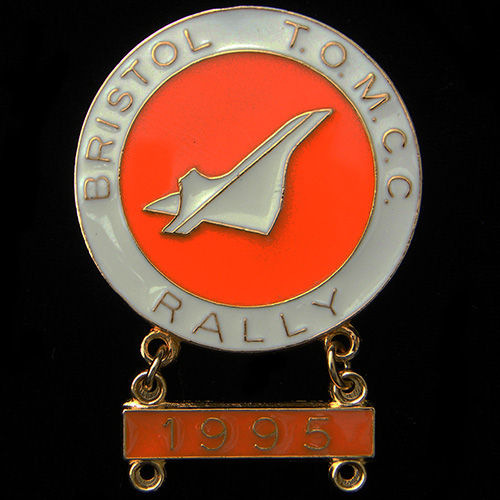 Concorde Rally Pin Badge