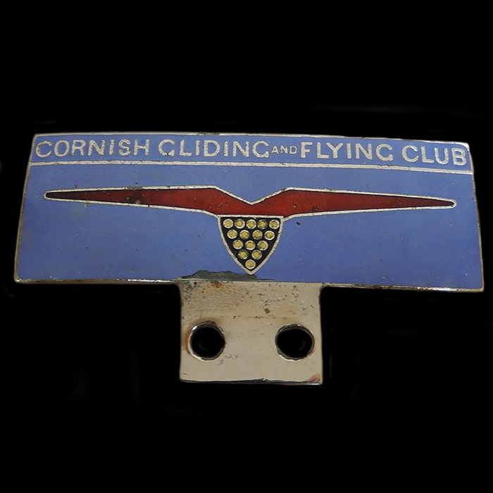 Cornish Gliding and Flying Club car badge