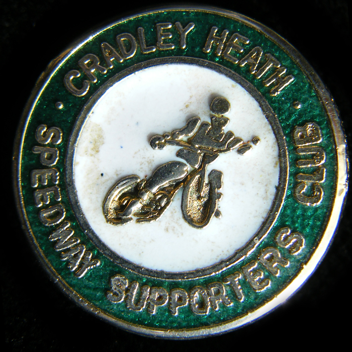 Cradley Heath Speedway pin badge