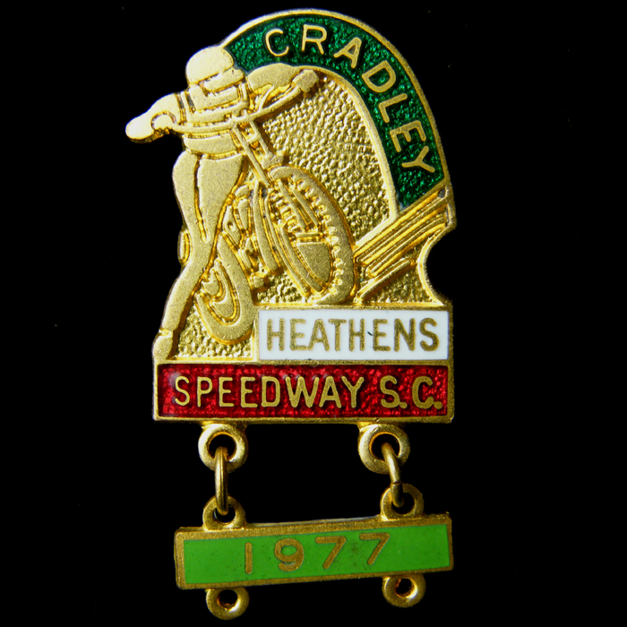 Cradley Heath Speedway pin badge