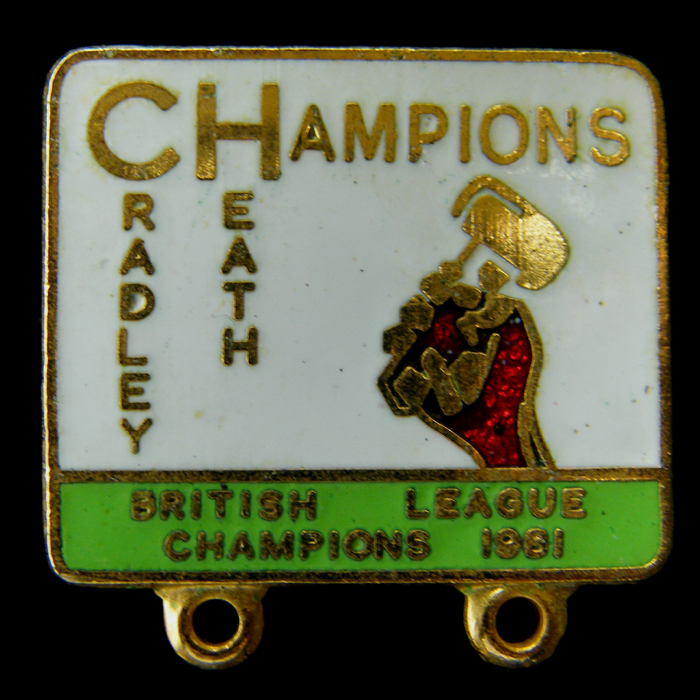 Cradley Heath Speedway pin badge