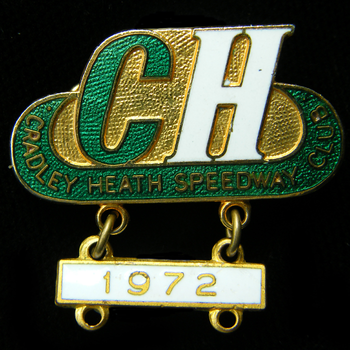 Cradley Heath Speedway pin badge
