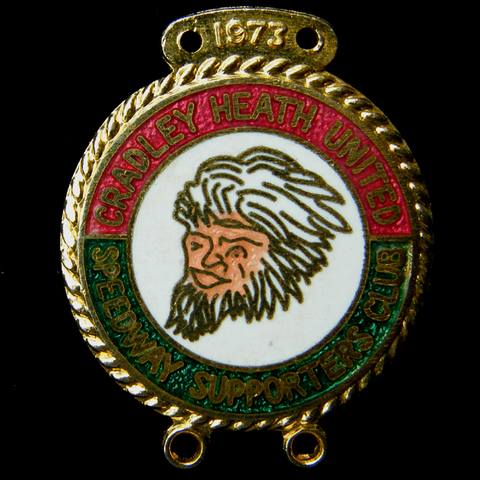 Cradley Heath Speedway pin badge