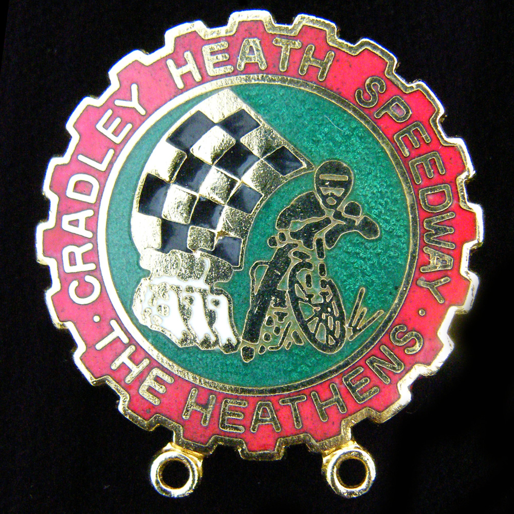 Cradley Heath Speedway pin badge
