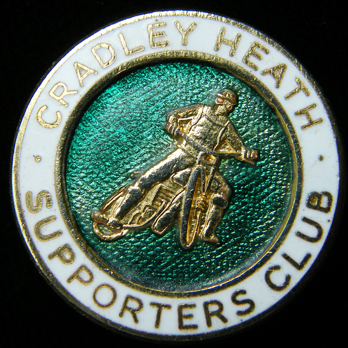 Cradley Heath Speedway pin badge