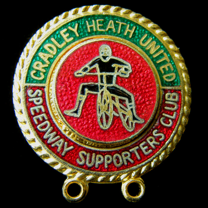 Cradley Heath Speedway pin badge