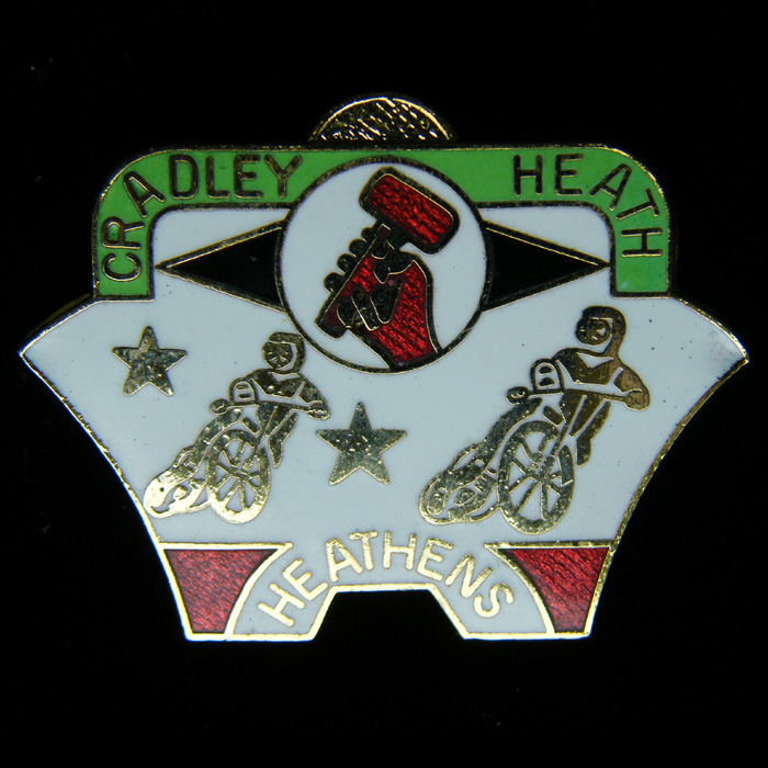 Cradley Heath Speedway pin badge