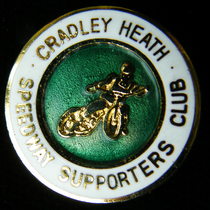 Cradley Heath Speedway pin badge