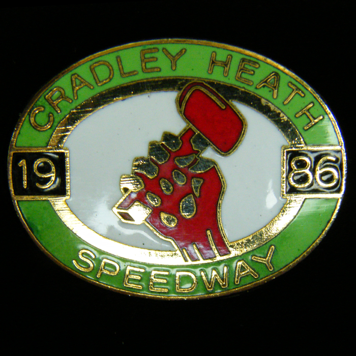 Cradley Heath Speedway pin badge