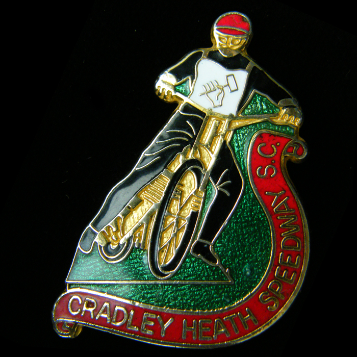 Cradley Heath Speedway pin badge