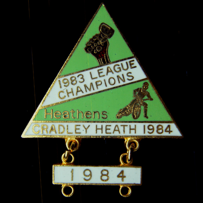 Cradley Heath Speedway pin badge