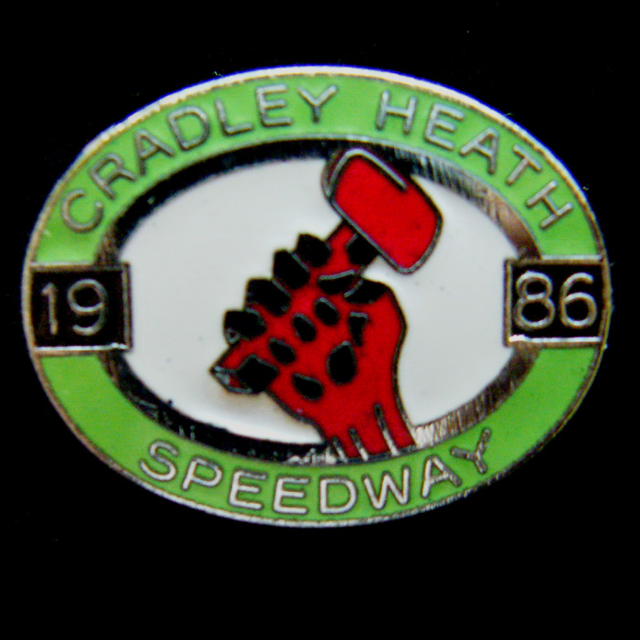 Cradley Heath Speedway pin badge