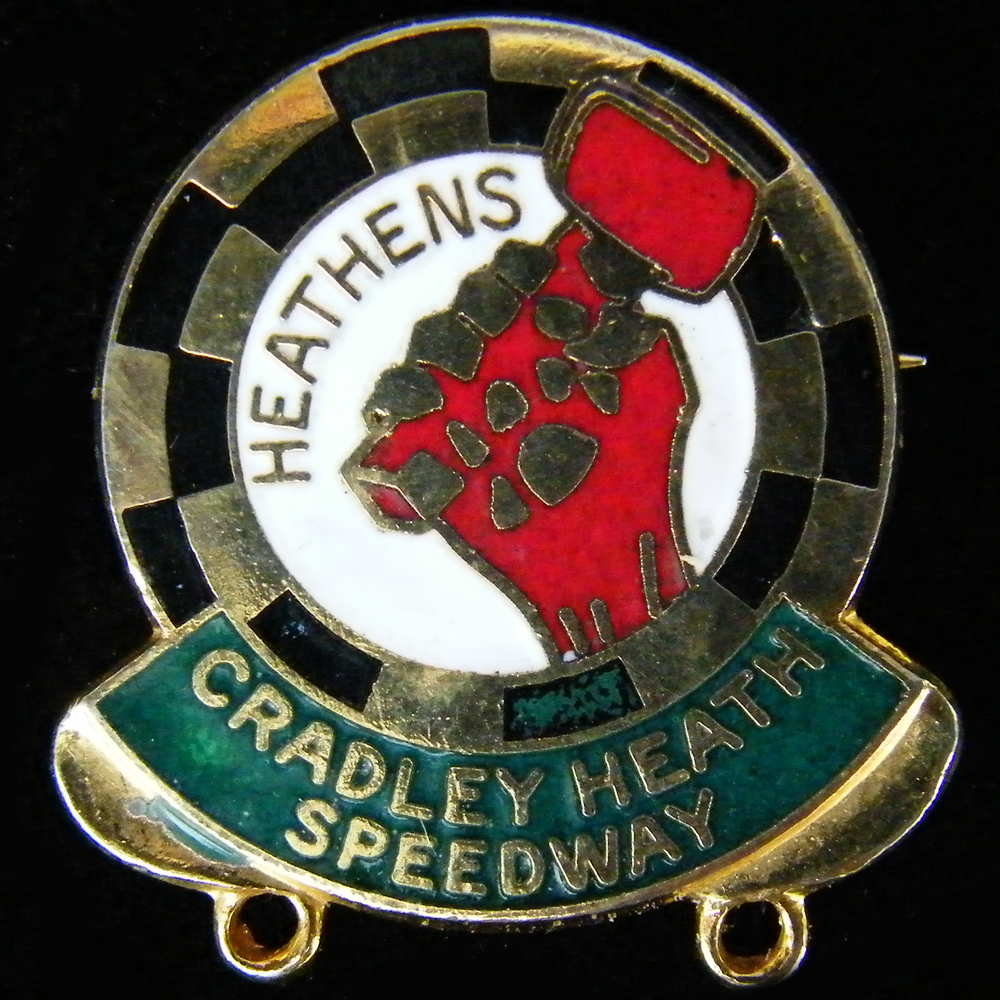 Cradley Heath Speedway pin badge