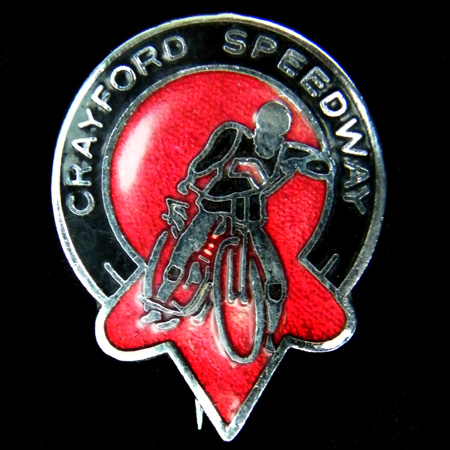 Crayford Speedway Lapel Badge