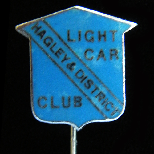 Hagley & District Light Car Club Pin Badge