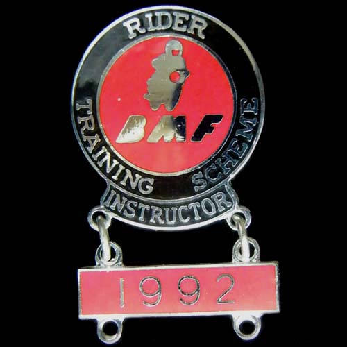 British Motorcyclists Federation Lapel Badge