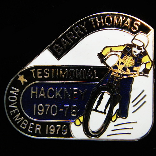 Hackney Speedway Lapel Badge