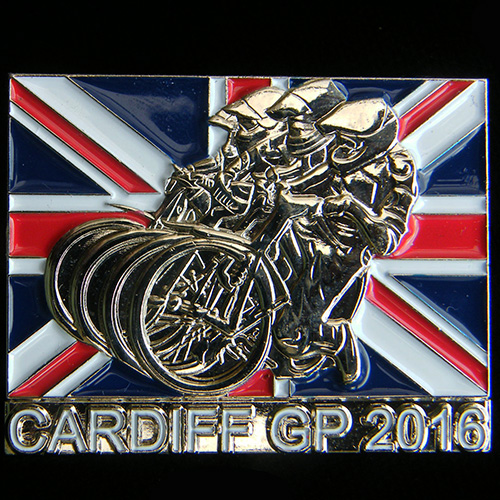 British Speedway Grand Prix Pin Badge