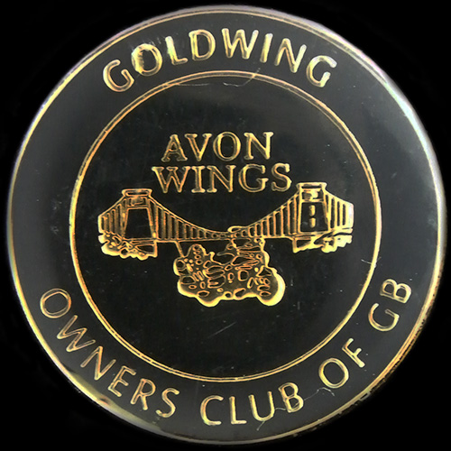 Honda Goldwing Owners Club of Great Britain pin badge