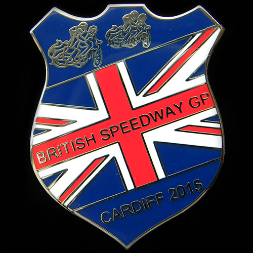 British Speedway Grand Prix Pin Badge