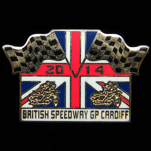 British Speedway Grand Prix Pin Badge