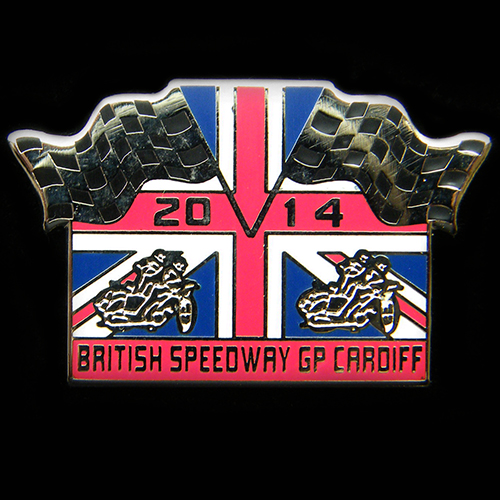 British Speedway Grand Prix Pin Badge