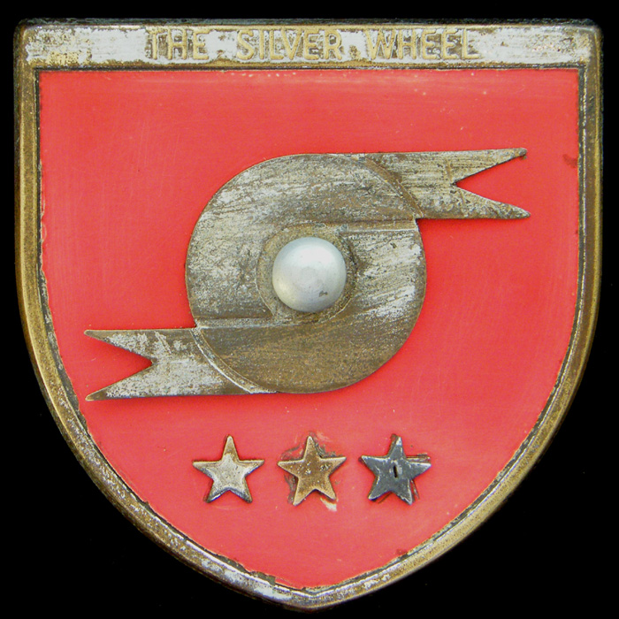 Silver Wheel (The) car Badge