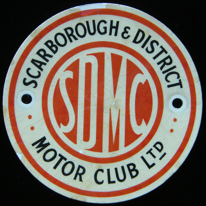 Scarborough & District Motor Club Car Badge