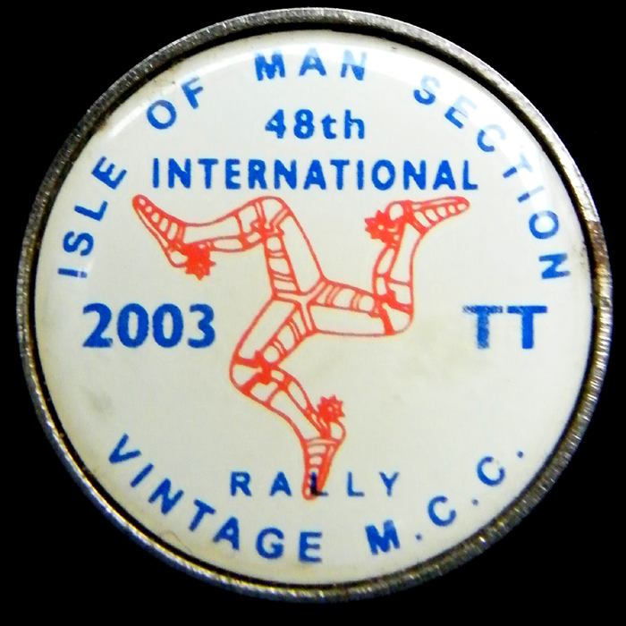 Isle of Man TT Lapel / pin Badge