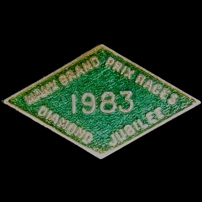 Manx Grand Prix Lapel Badge