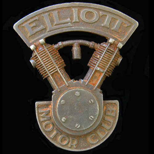 Elliott Motor Club Car Badge