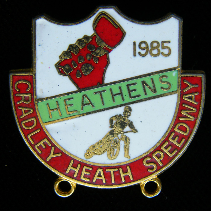 Cradley Heath Speedway pin badge
