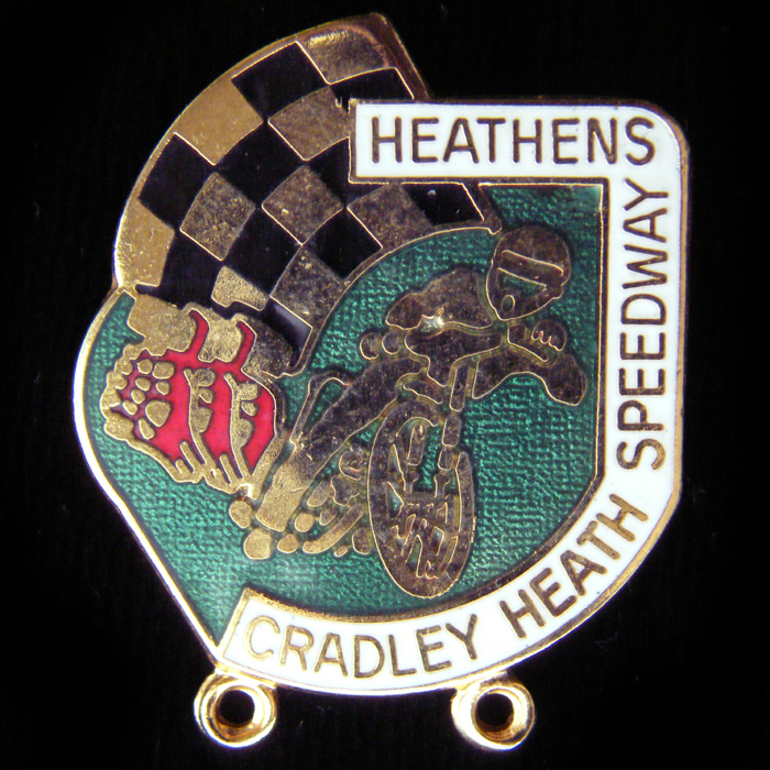 Cradley Heath Speedway pin badge