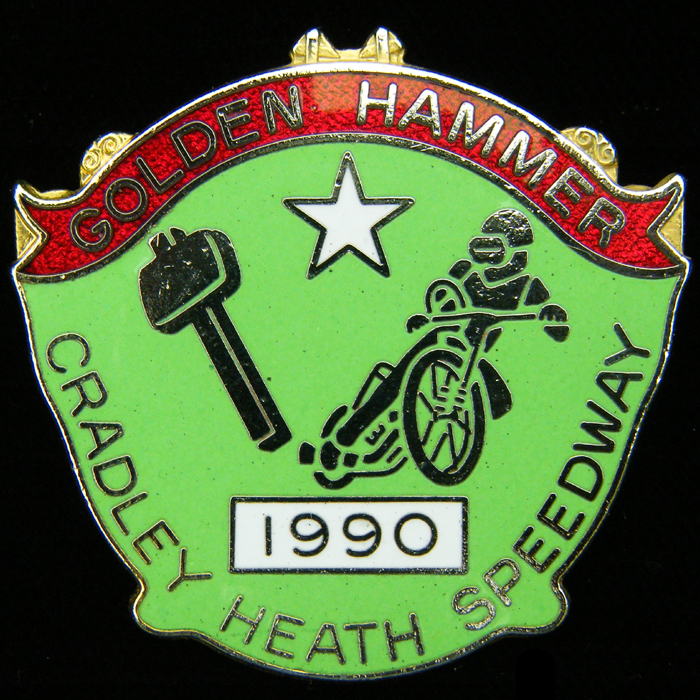 Cradley Heath Speedway pin badge