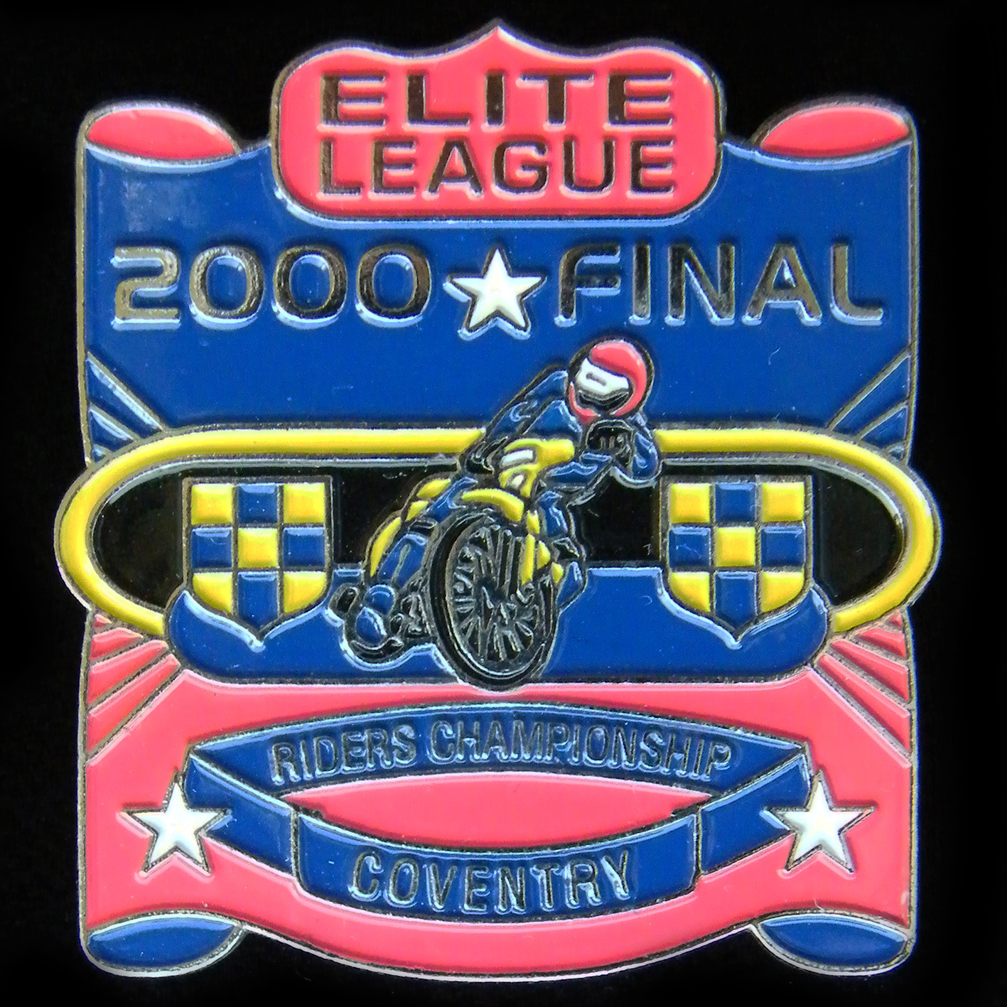 Elite League (Speedway) Riders Championship lapel Badge