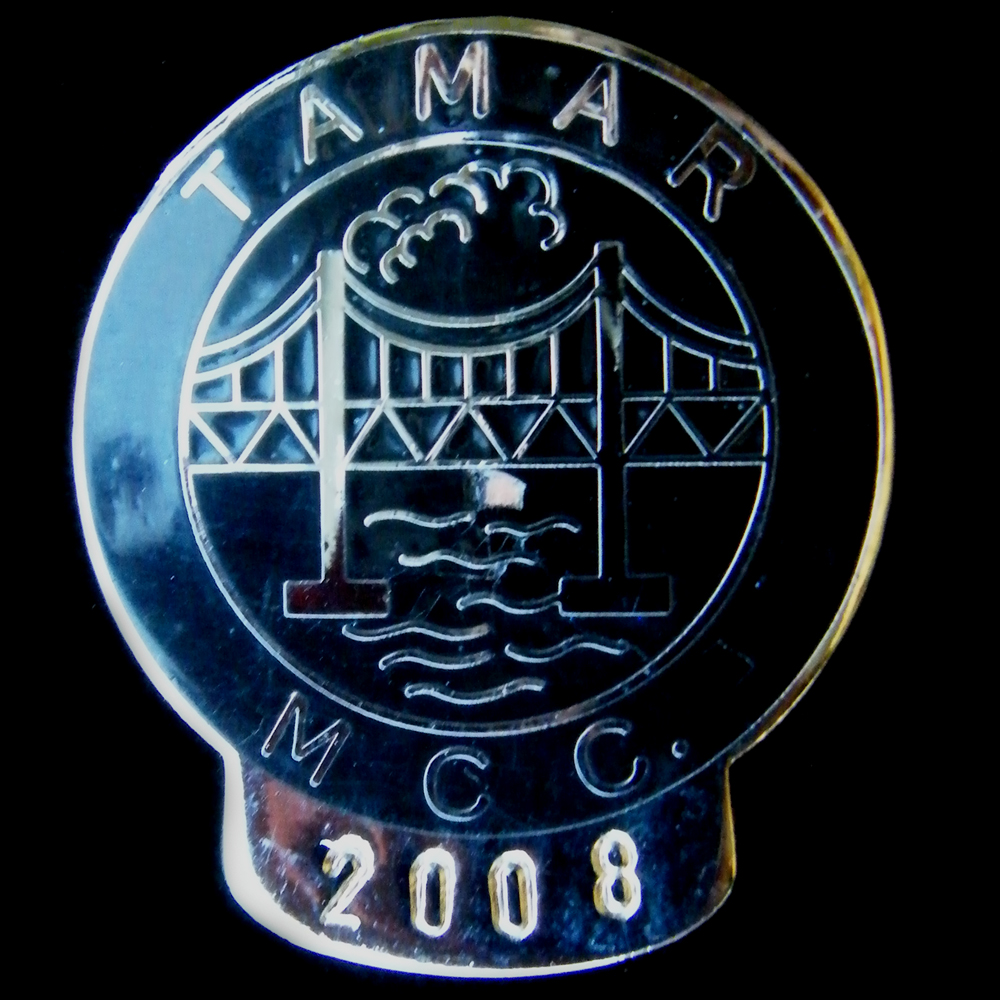 Tamar Rally pin badge