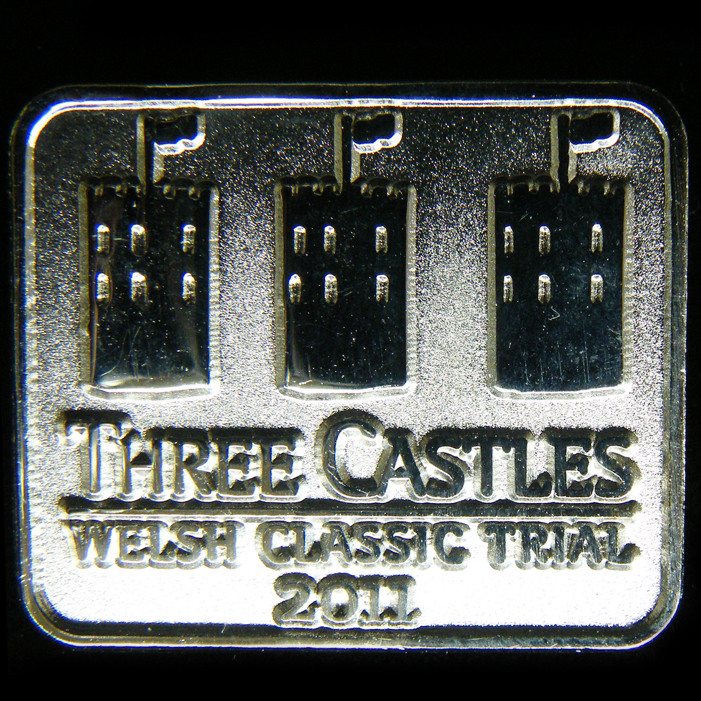 Three Castles Welsh Classic Trial Lapel badge