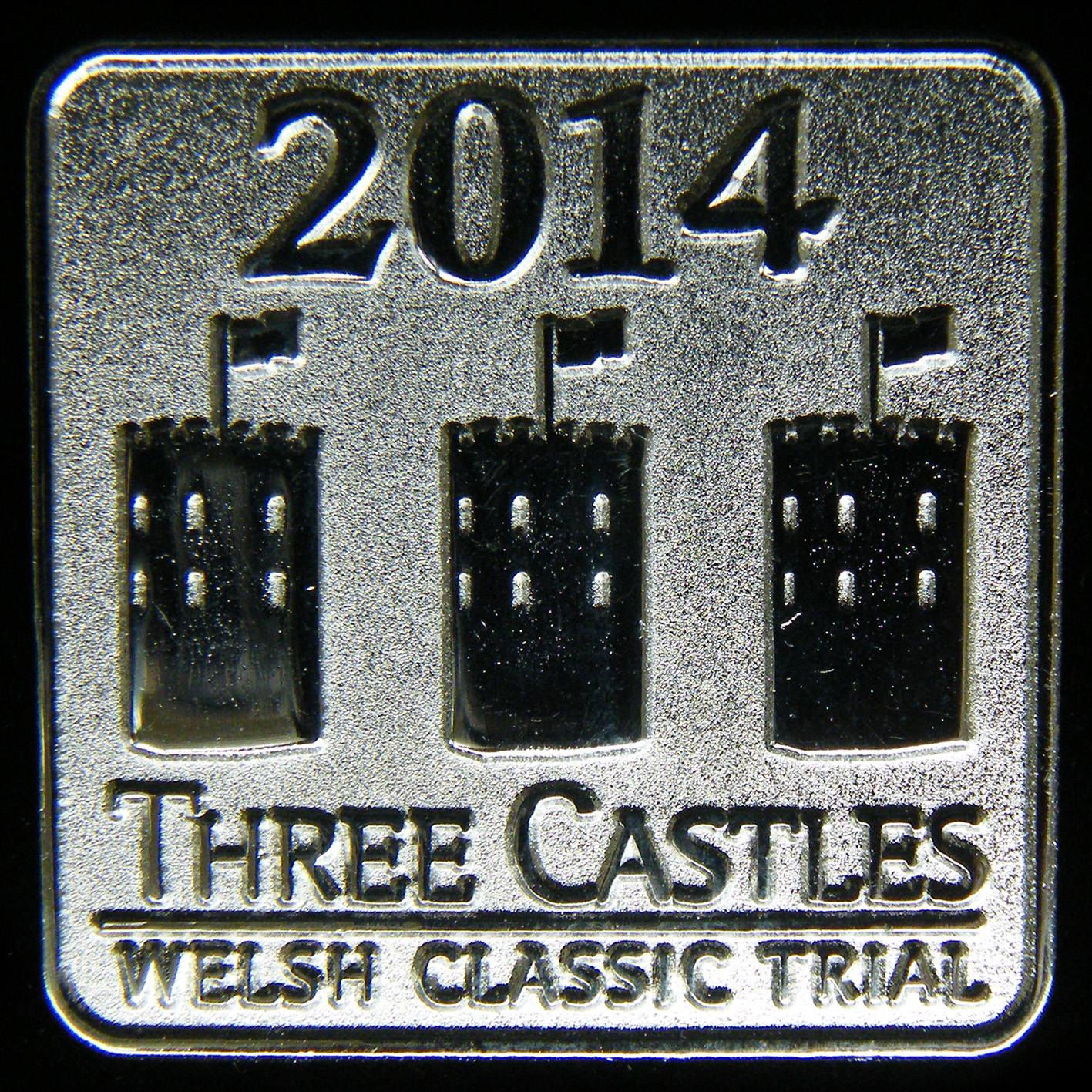 Three Castles Welsh Classic Trial Lapel badge
