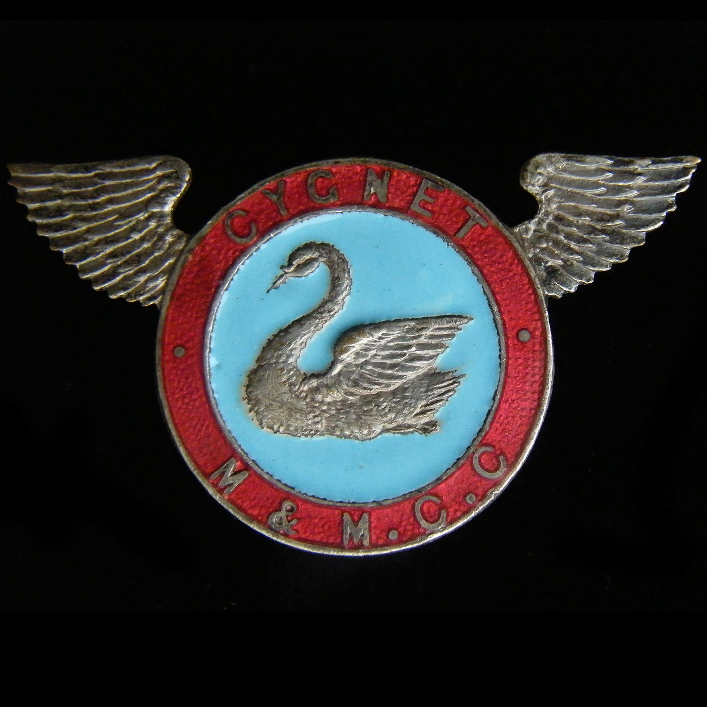 (Bridgenorth) Cygnet Motor & Motor Cycle Club Car Badge