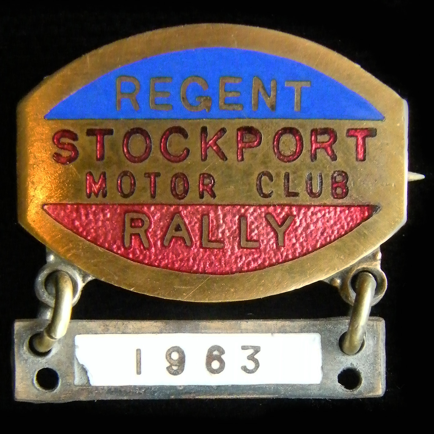 Stockport Motor Club lapel badge