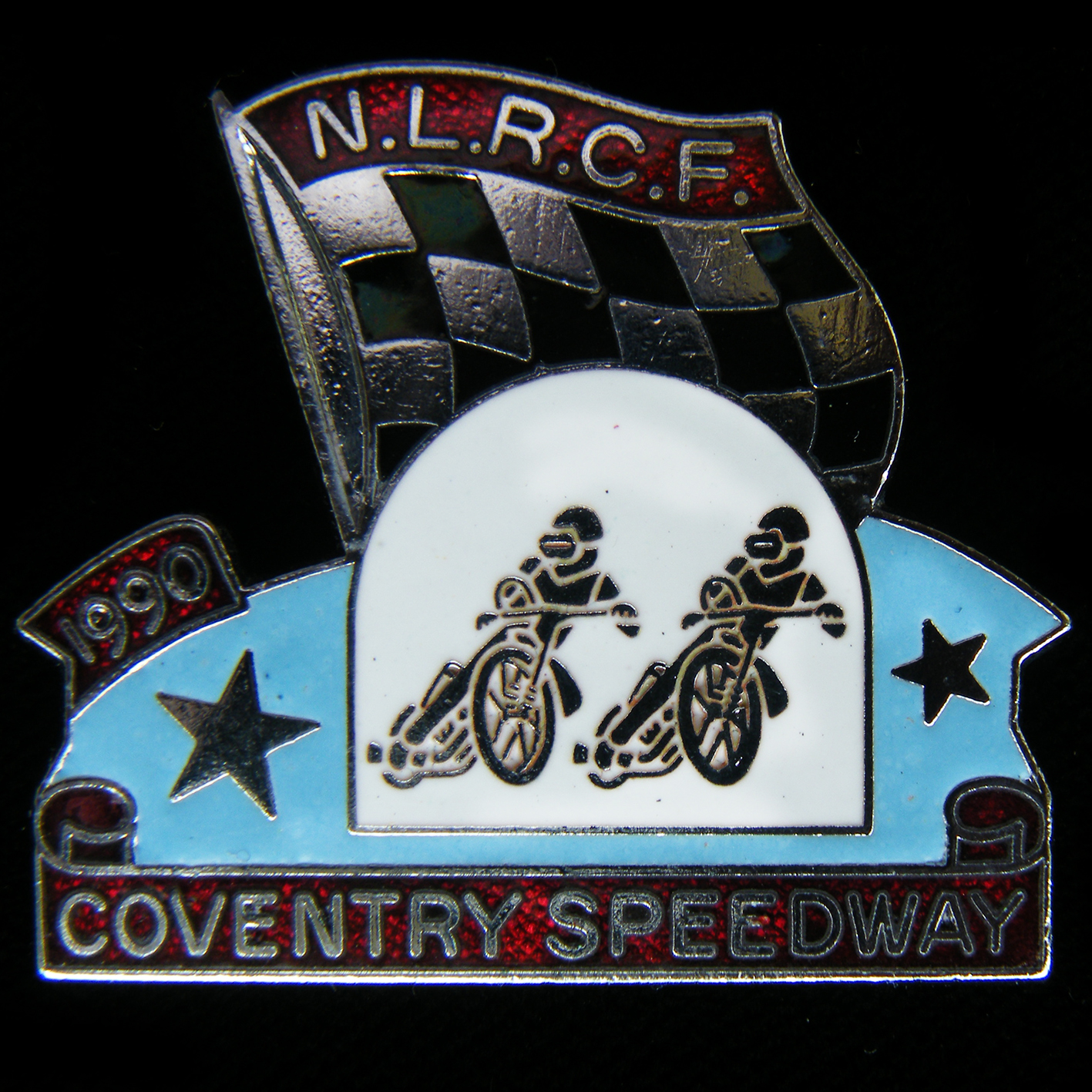 National League Riders Championship Lapel Badge