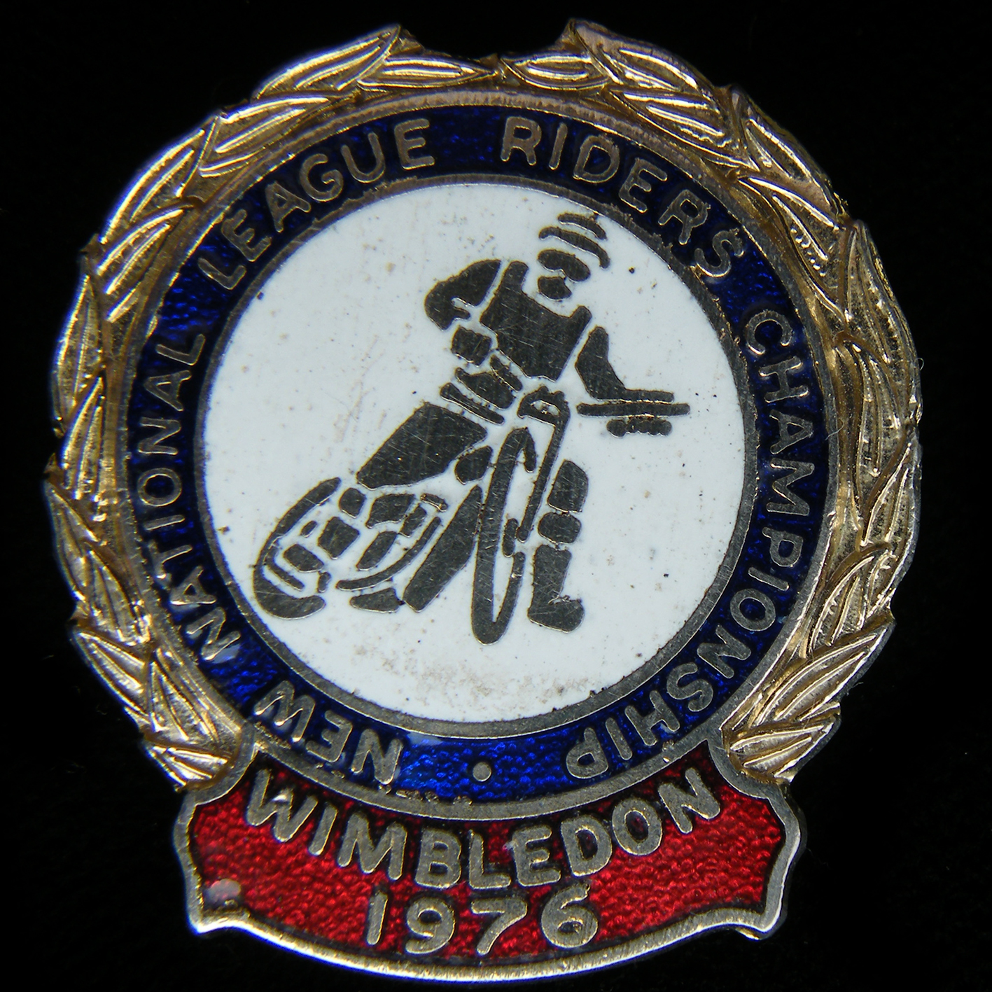 New National League Riders Championship Lapel Badge