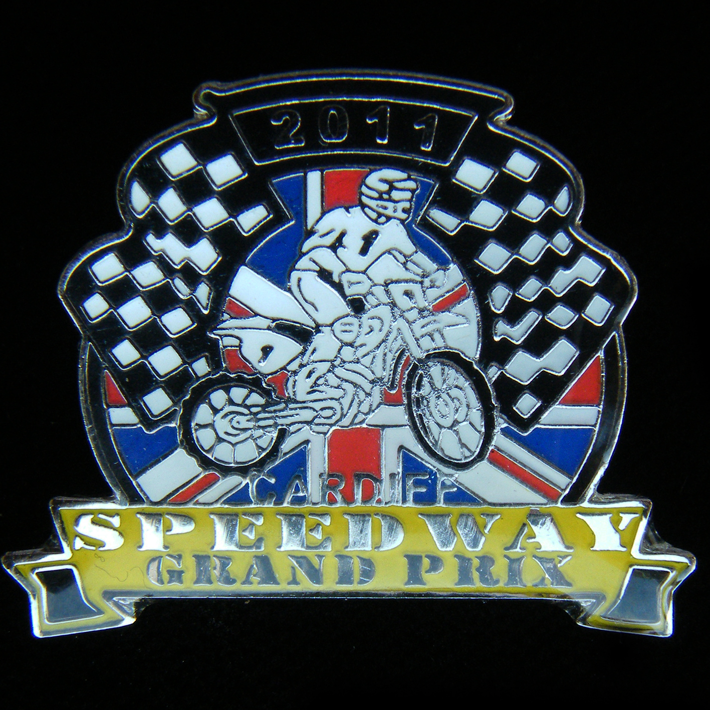 British Speedway Grand Prix Pin Badge